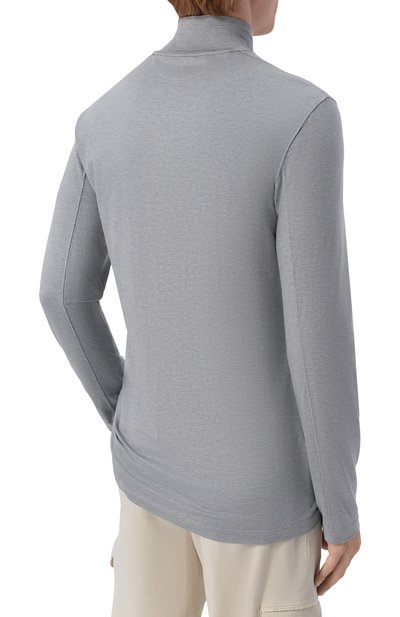 Шелковая водолазка BRUNELLO CUCINELLI, арт. MM819KT72, фото 4