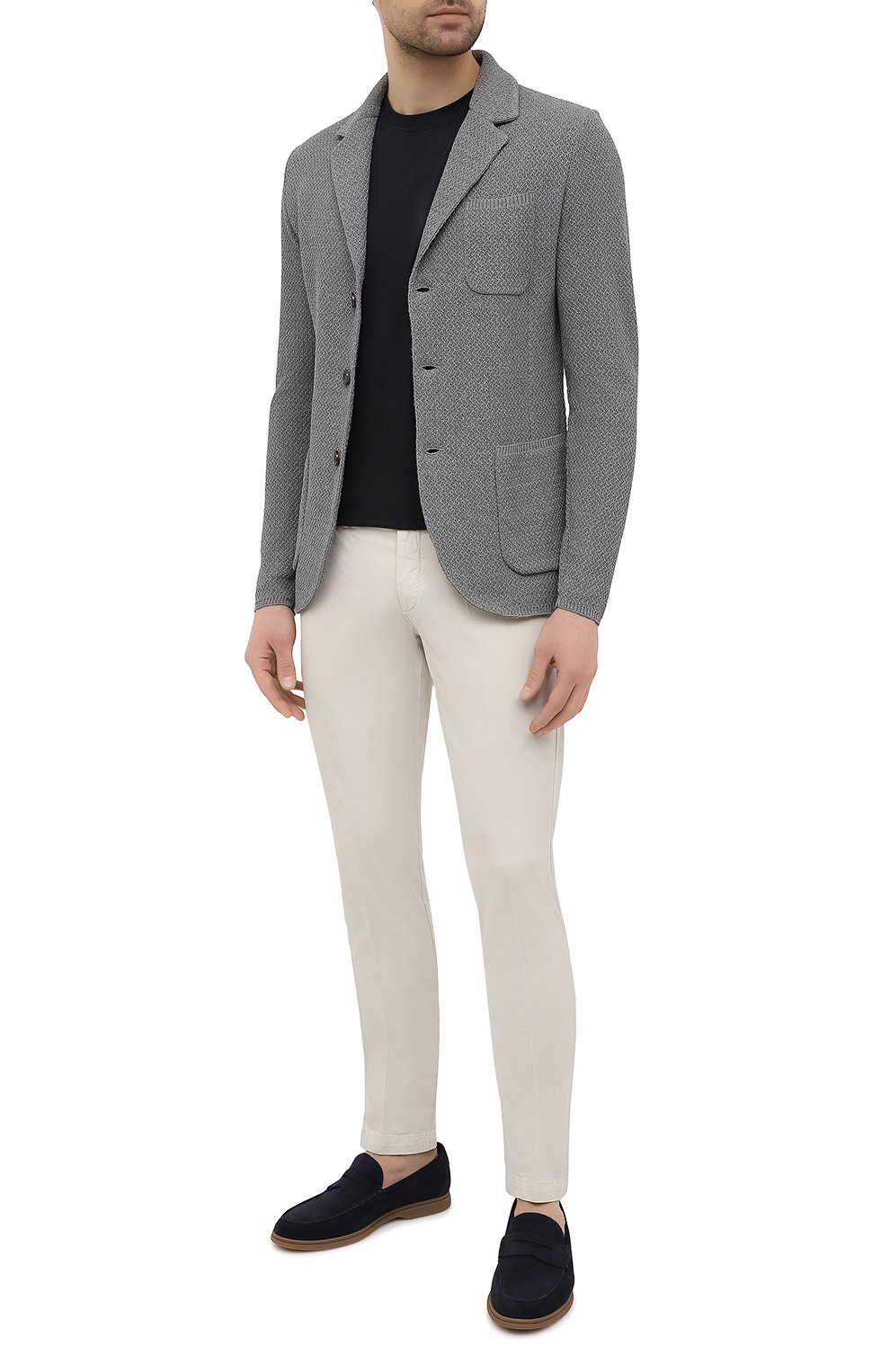 Хлопковый пиджак ELEVENTY PLATINUM, арт. C76GIAC02 MAG0A001, фото 2