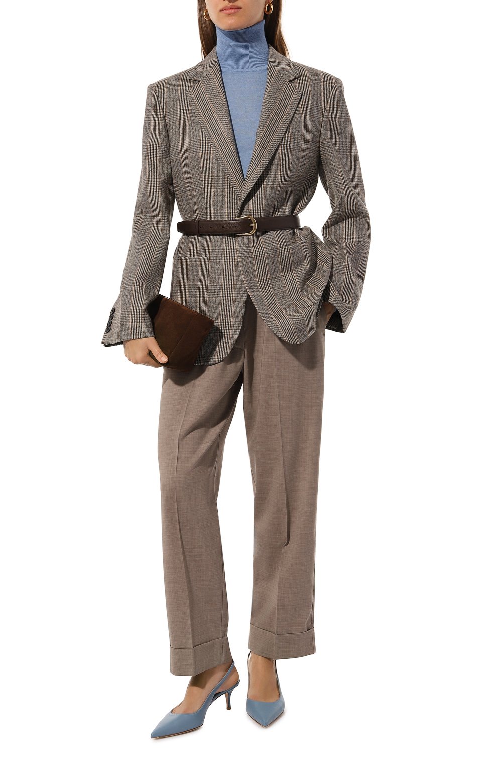 Шерстяные брюки P.A.R.O.S.H., арт. D232312, фото 2