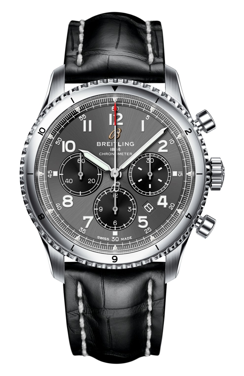 Часы aviator 8 b01 chronograph 43 BREITLING, арт. AB0119131B1P2, фото 1
