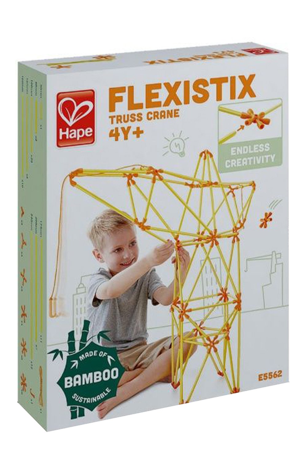 Игрушка конструктор строительный кран HAPE, арт. E5562_HP, фото 2