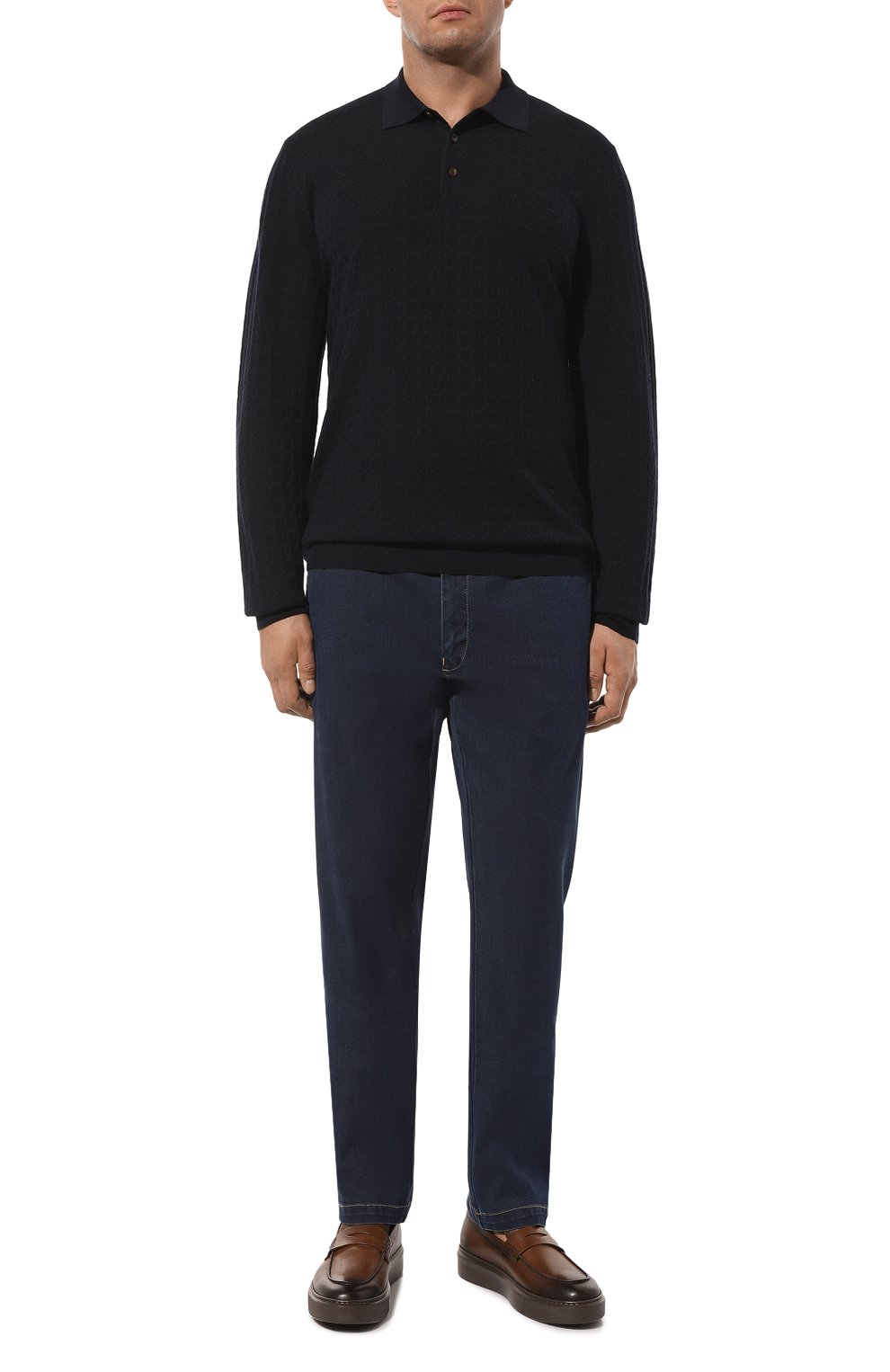 Шерстяное поло CANALI, арт. C0991B/MK01972, фото 2