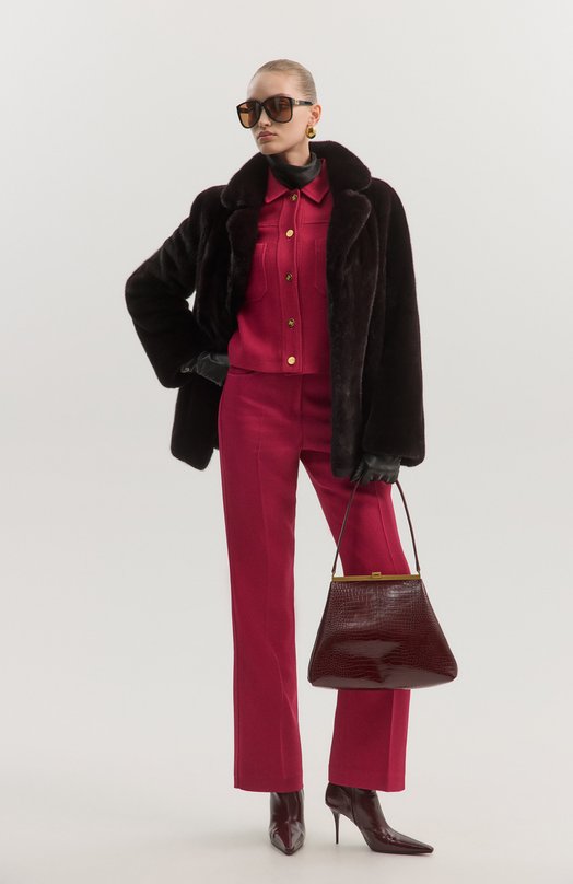 Брюки из вискозы Giambattista Valli 26SSPVCA3152/09CRE Розовый  26SSPVCA3152/09CRE Фото 6