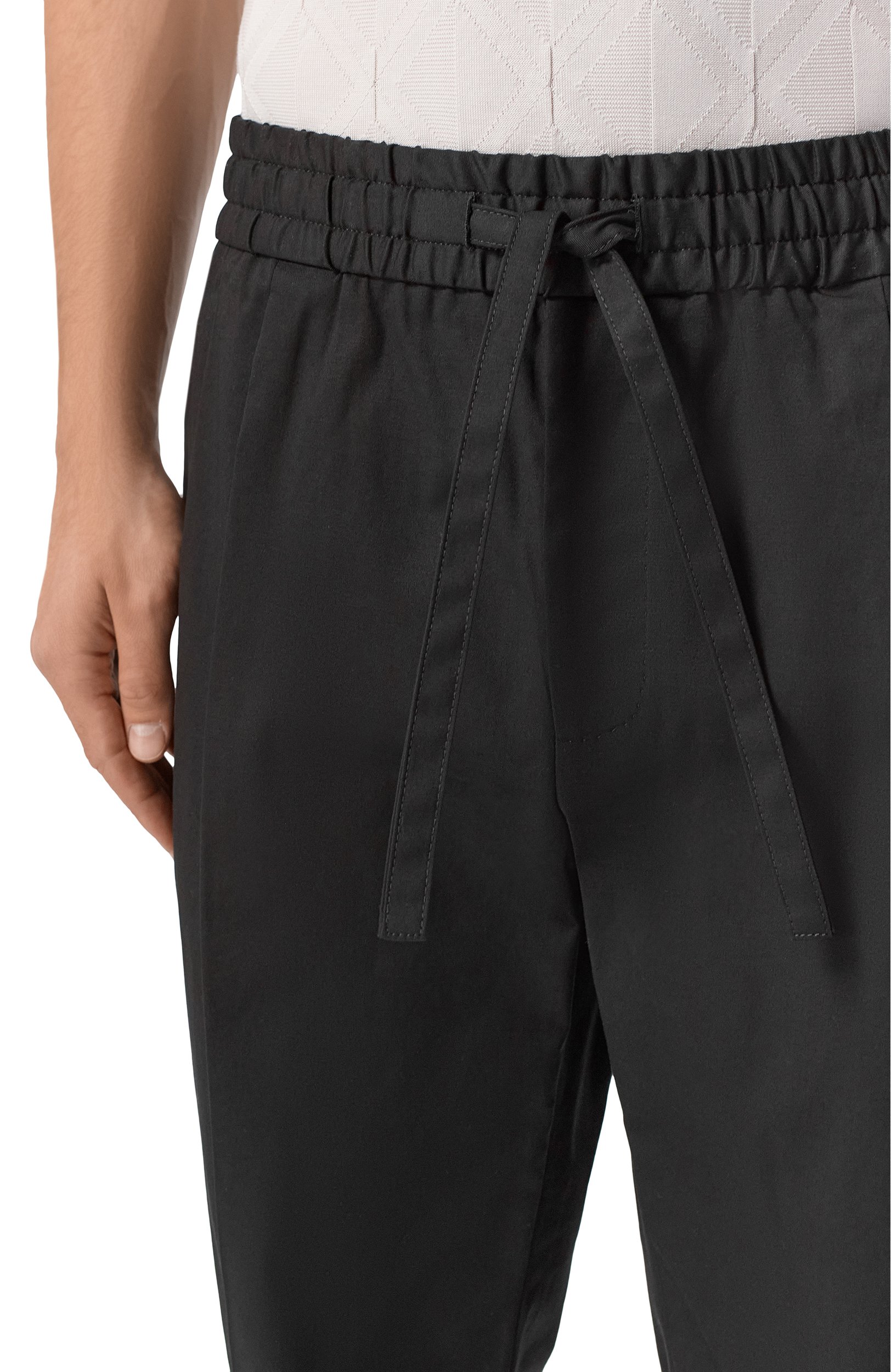 Хлопковые брюки DOLCE & GABBANA, арт. GP12QZ/FUFNV, фото 5