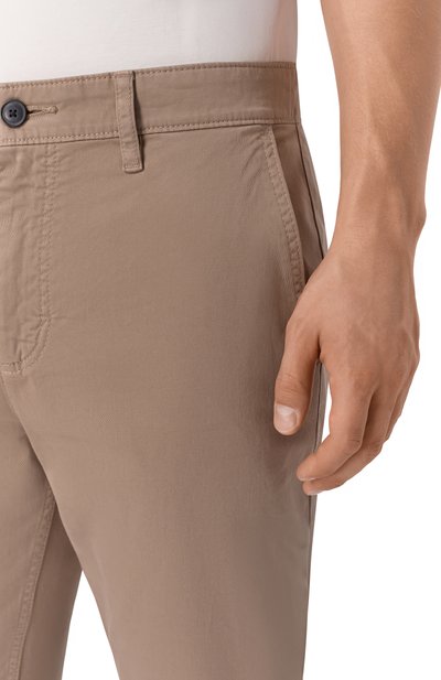 Хлопковые брюки BOSS ORANGE, арт. 50510917, фото 5