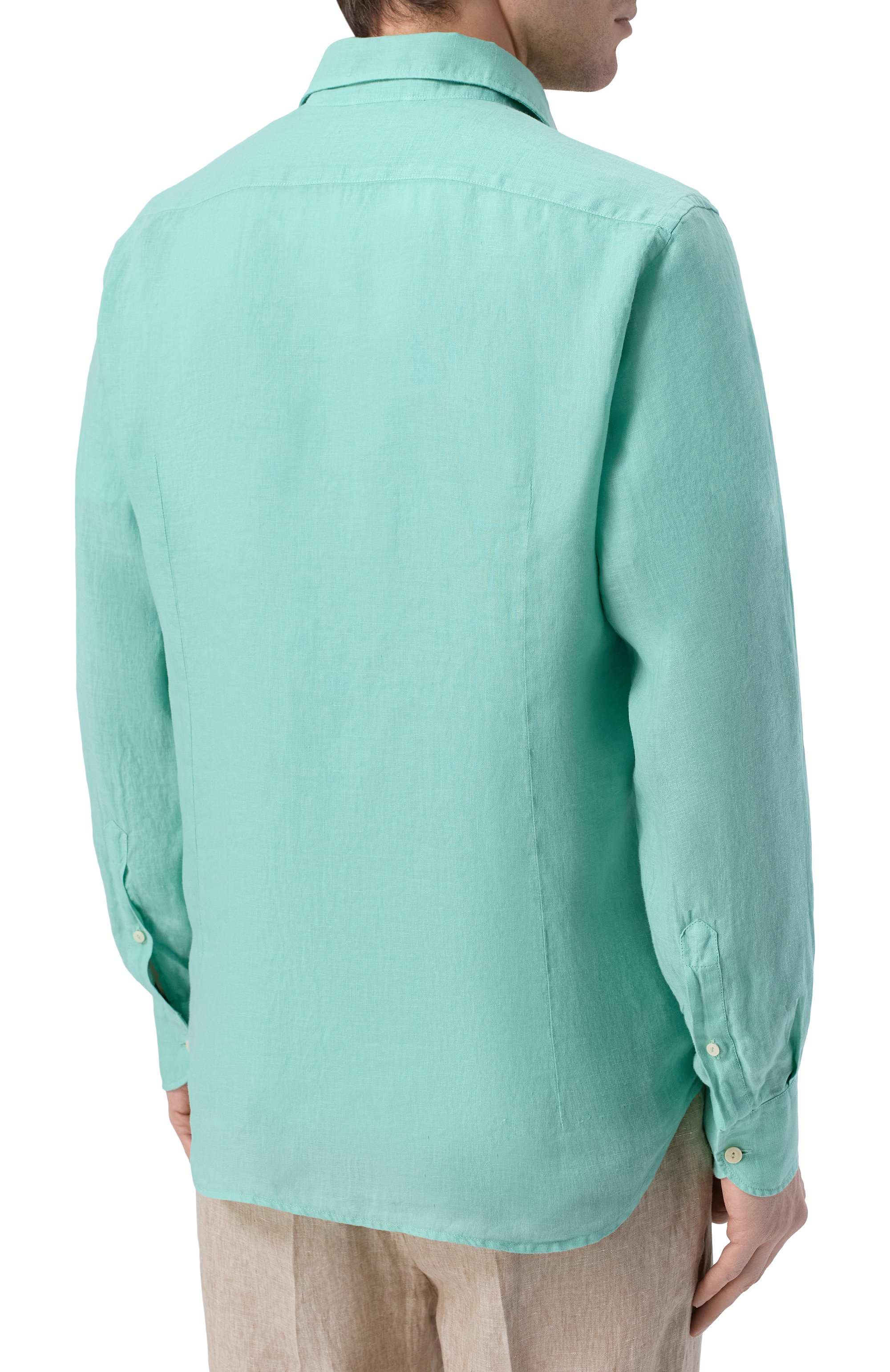 Льняная рубашка MC2 SAINT BARTH, арт. PAMP001-00265L/PAMPL0NA, фото 4