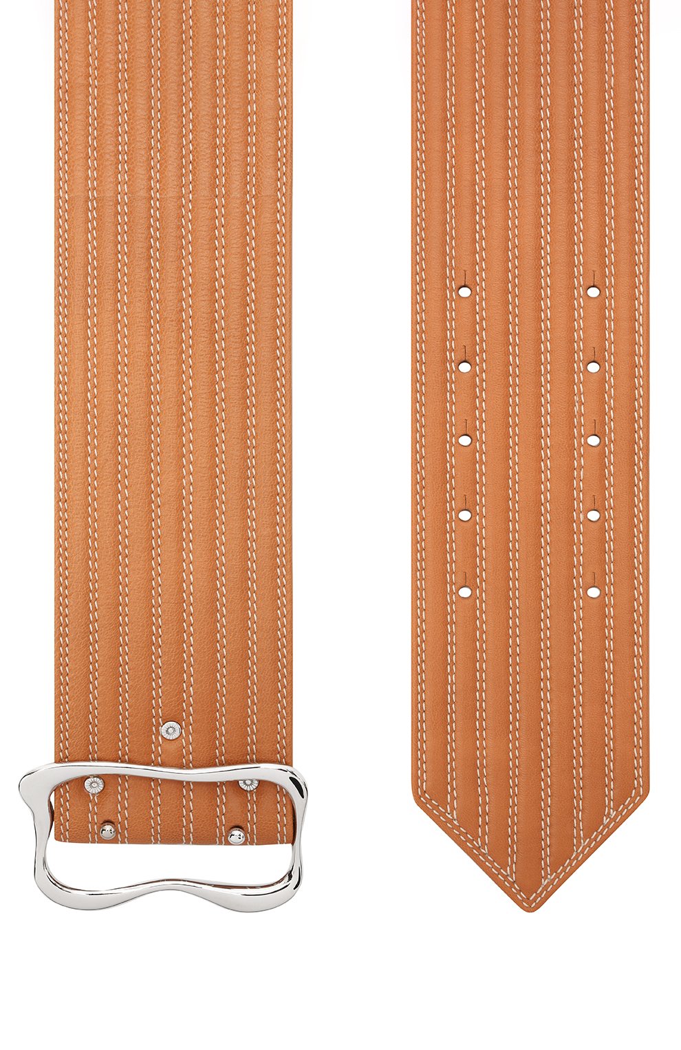 Кожаный ремень CHLOÉ коричневого цвета по цене 110000 руб., арт. CHC21UC052AB1, фото 2 Кожаный ремень CHLOÉ, арт. CHC21UC052AB1, фото 2