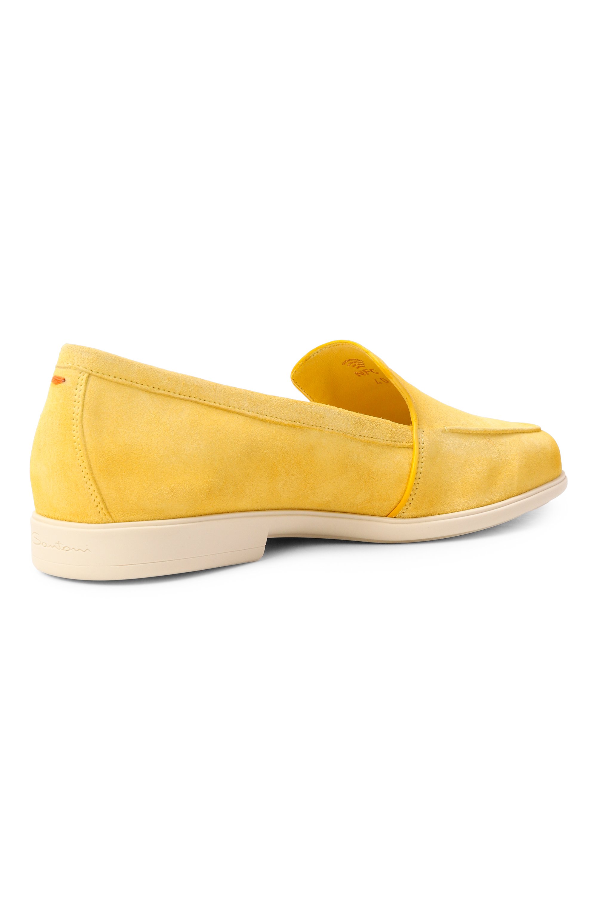 Замшевые лоферы SANTONI, арт. WULG72051AS1SAEA, фото 5