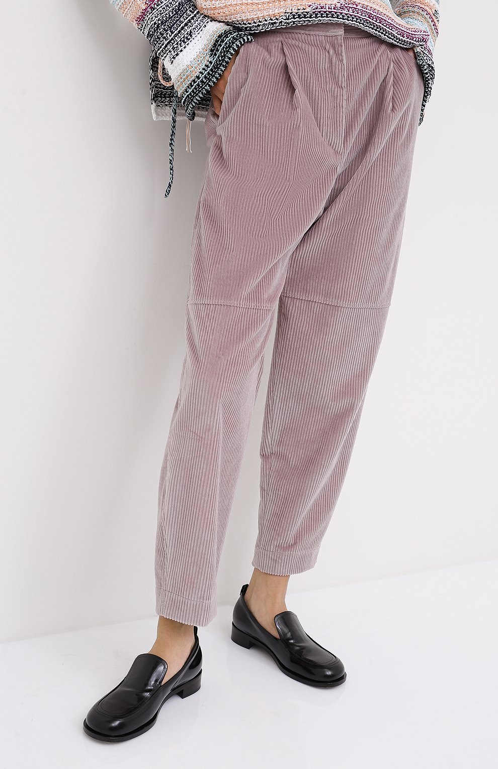 Вельветовые брюки BRUNELLO CUCINELLI, арт. MP180P7349, фото 3