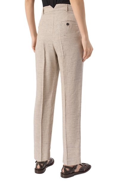 Брюки из вискозы и льна ERIKA CAVALLINI, арт. P5S002, фото 4