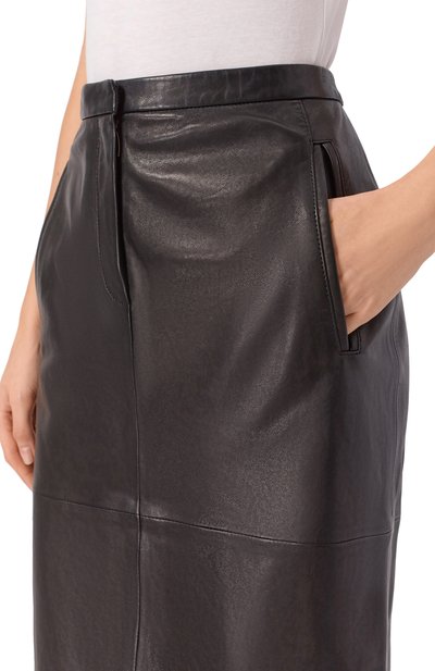 Кожаная юбка 12 STOREEZ, арт. 127842, фото 5