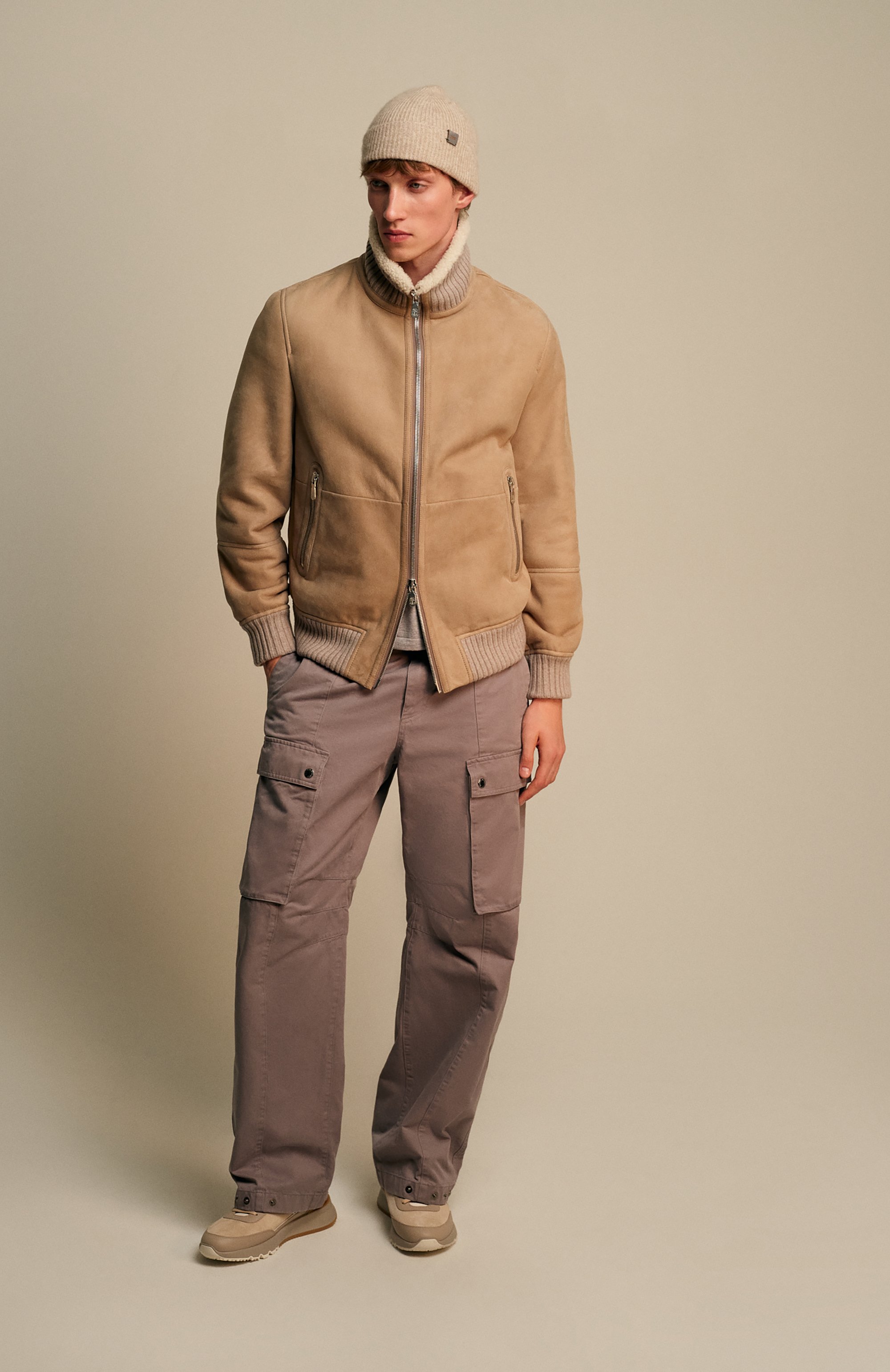 Кожаные кроссовки BRUNELLO CUCINELLI, арт. MZUESLA289, фото 7