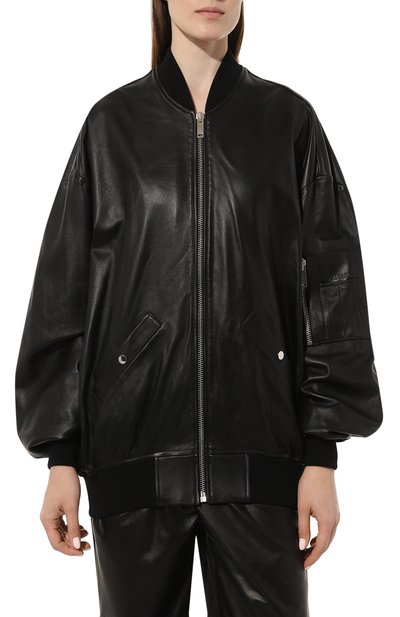 Кожаный бомбер HALFBOY, арт. H06WJBB0402, фото 3