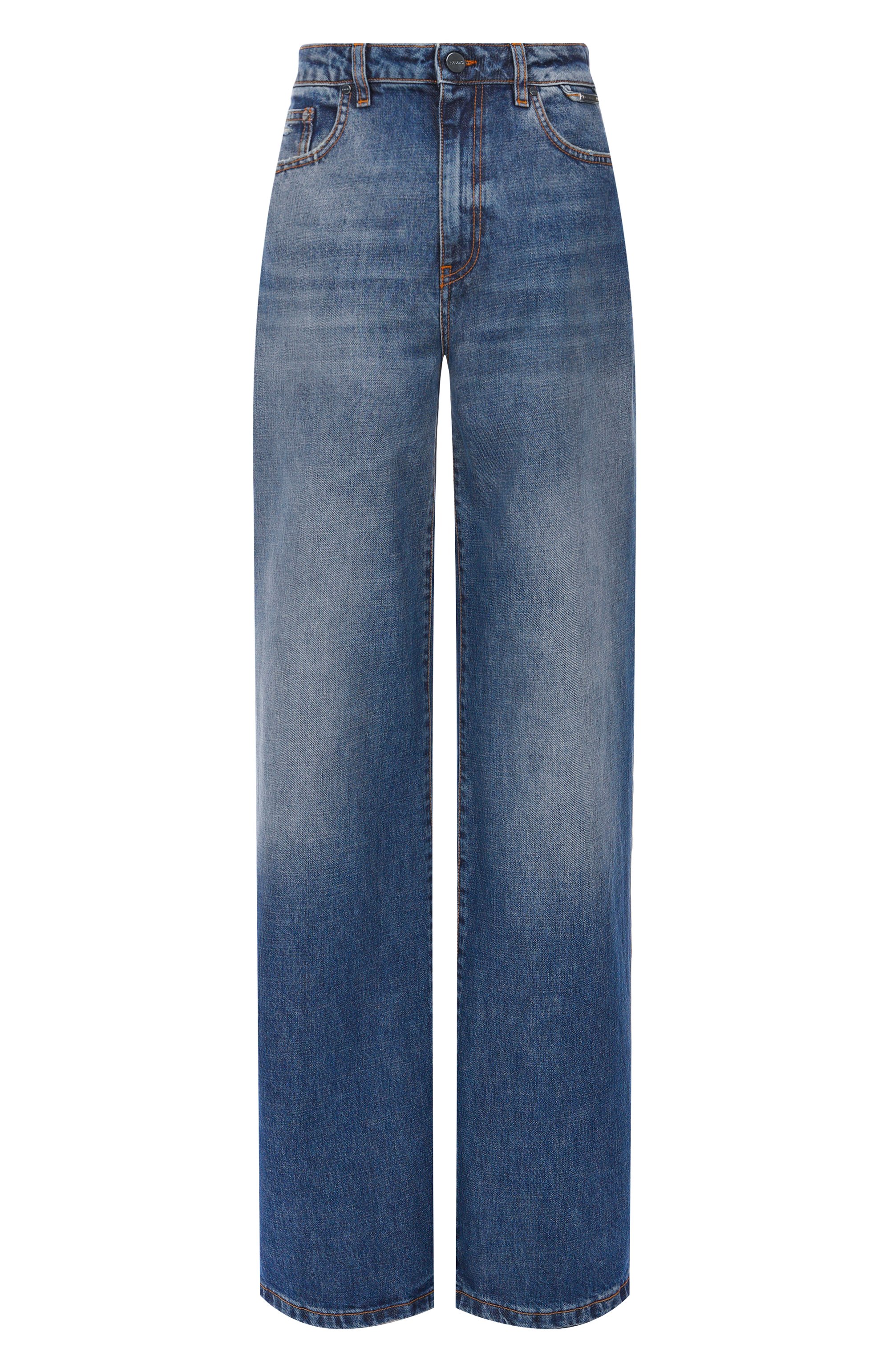 Джинсы ICEBERG синего цвета по цене 47400 руб., арт. 2NT1/0215, фото 1 Джинсы ICEBERG, арт. 2NT1/0215, фото 1