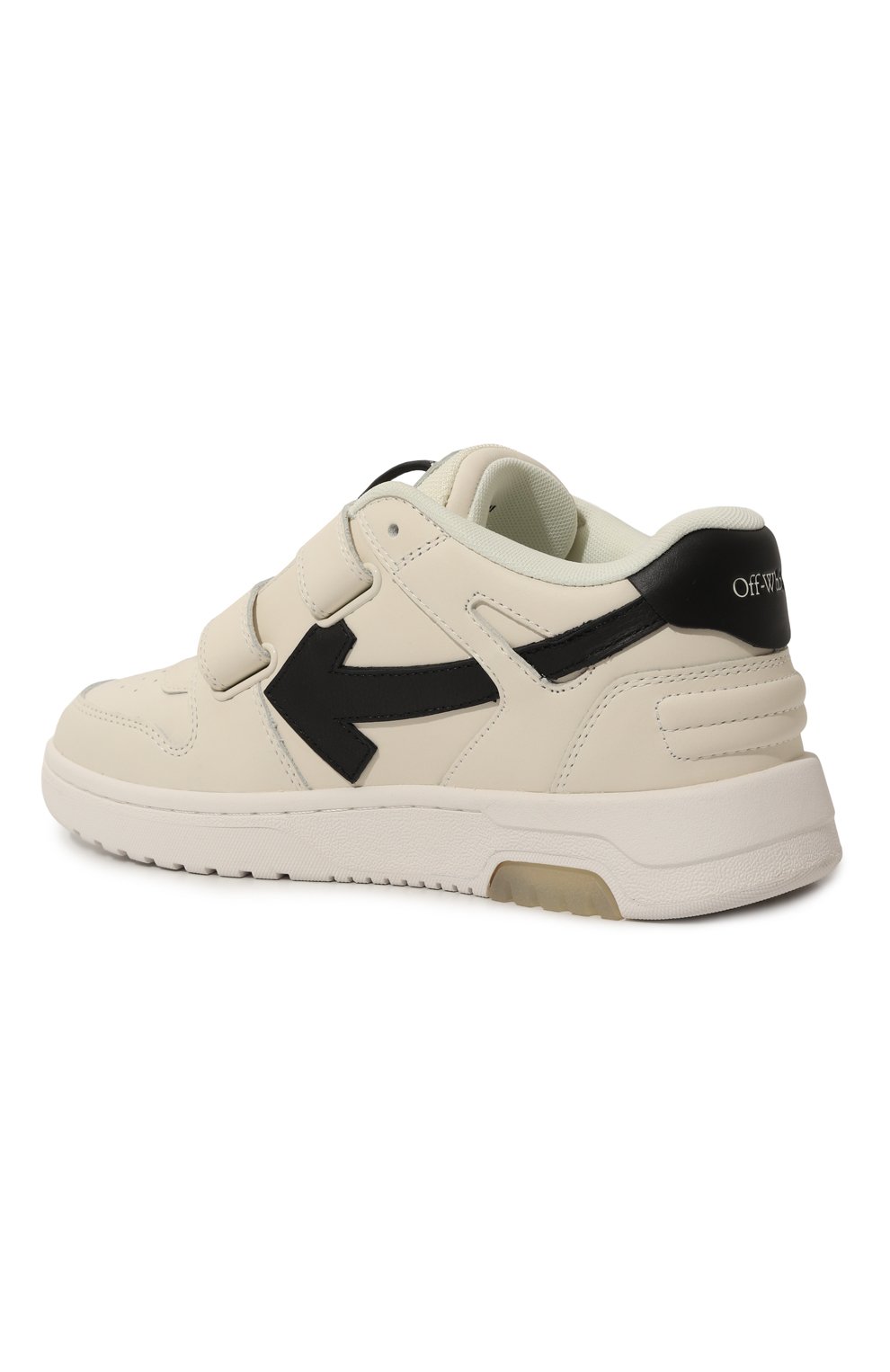 Кожаные кеды out of office OFF-WHITE, арт. 0BIA008S24LEA001/35-38, фото 6