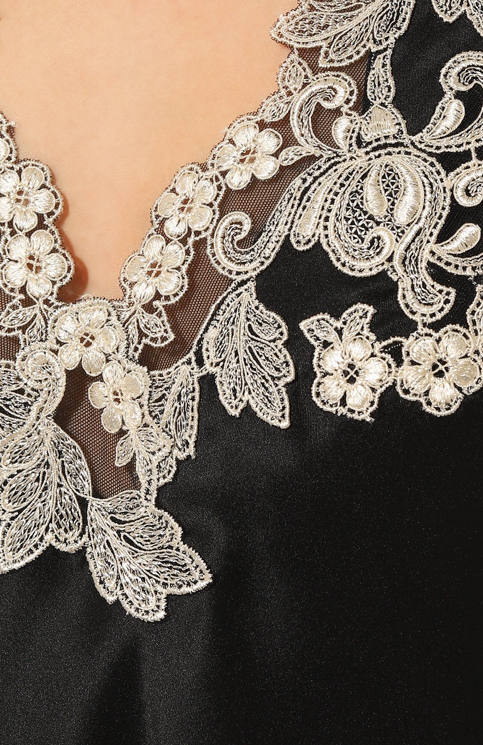 Шелковая майка LA PERLA, арт. N046480, фото 5