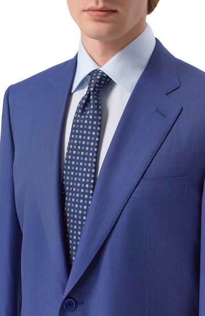 Мужской шелковый галстук CANALI, арт. 18/HJ04486