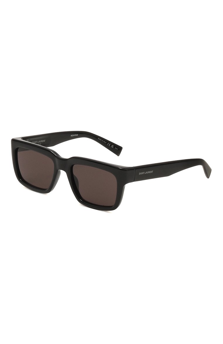 Женские солнцезащитные очки SAINT LAURENT черного цвета, арт. SL 615 001 | Фото 1 (Региональные ограничения белый список (Axapta Mercury): Не проставлено; Нос: Не проставлено; Материал: Пластик; Кросс-КТ: С/з-унисекс; Тип очков: С/з; Очки форма: Квадратные; Оптика Гендер: оптика-унисекс)
