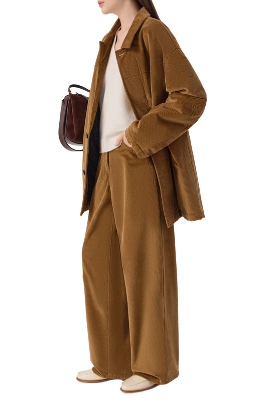 Вельветовые брюки N21 B071/0211 Коричневый  B071/0211 Фото 2