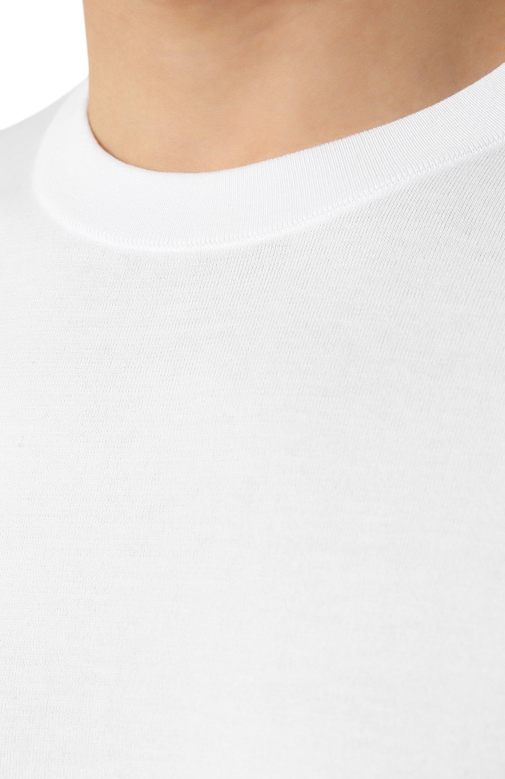 Хлопковый джемпер FIORONI белого цвета по цене 41300 руб., арт. MK20260A2, фото 5 Хлопковый джемпер FIORONI, арт. MK20260A2, фото 5