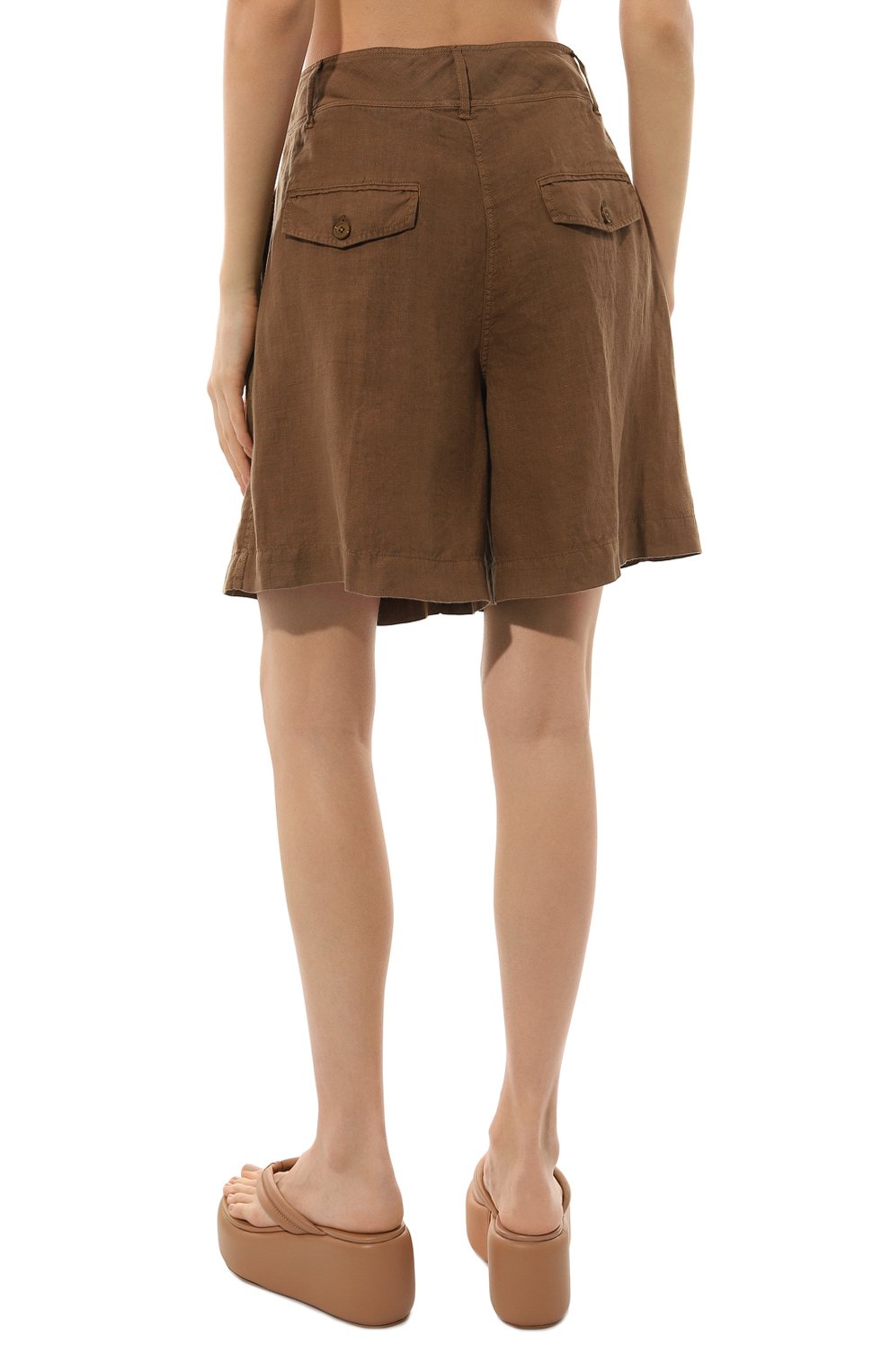 Льняные шорты BOSS, арт. 50489930, фото 4