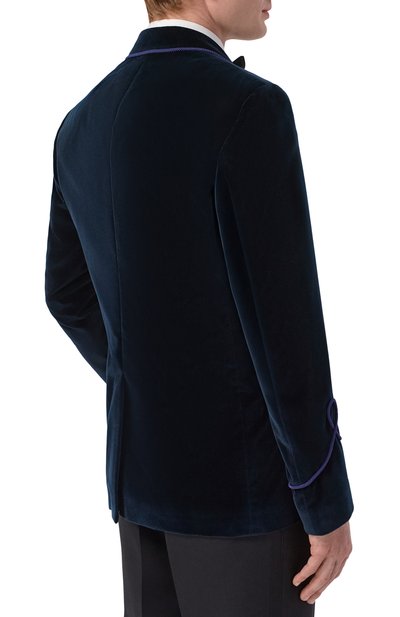 Бархатный пиджак DOLCE & GABBANA, арт. G2VQ4T/FUVG7, фото 4