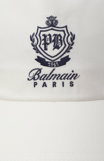 Хлопковая бейсболка BALMAIN, арт. FH0XA232/CG32, фото 3