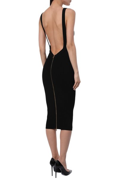 Платье из вискозы BALMAIN, арт. XF1RI030/KB07, фото 4