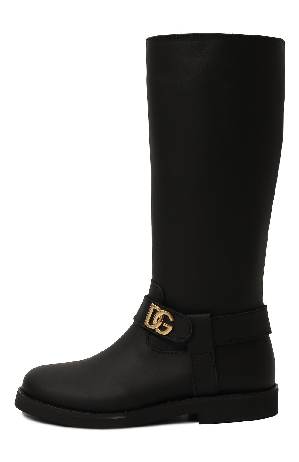 Кожаные сапоги DOLCE & GABBANA, арт. D11257/A6379, фото 2
