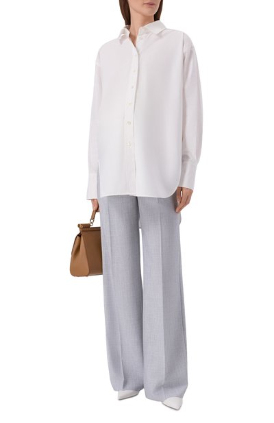 Брюки PIETRO BRUNELLI серого цвета по цене 18600 руб., арт. PN0251/PL0492, фото 2 Брюки PIETRO BRUNELLI, арт. PN0251/PL0492, фото 2