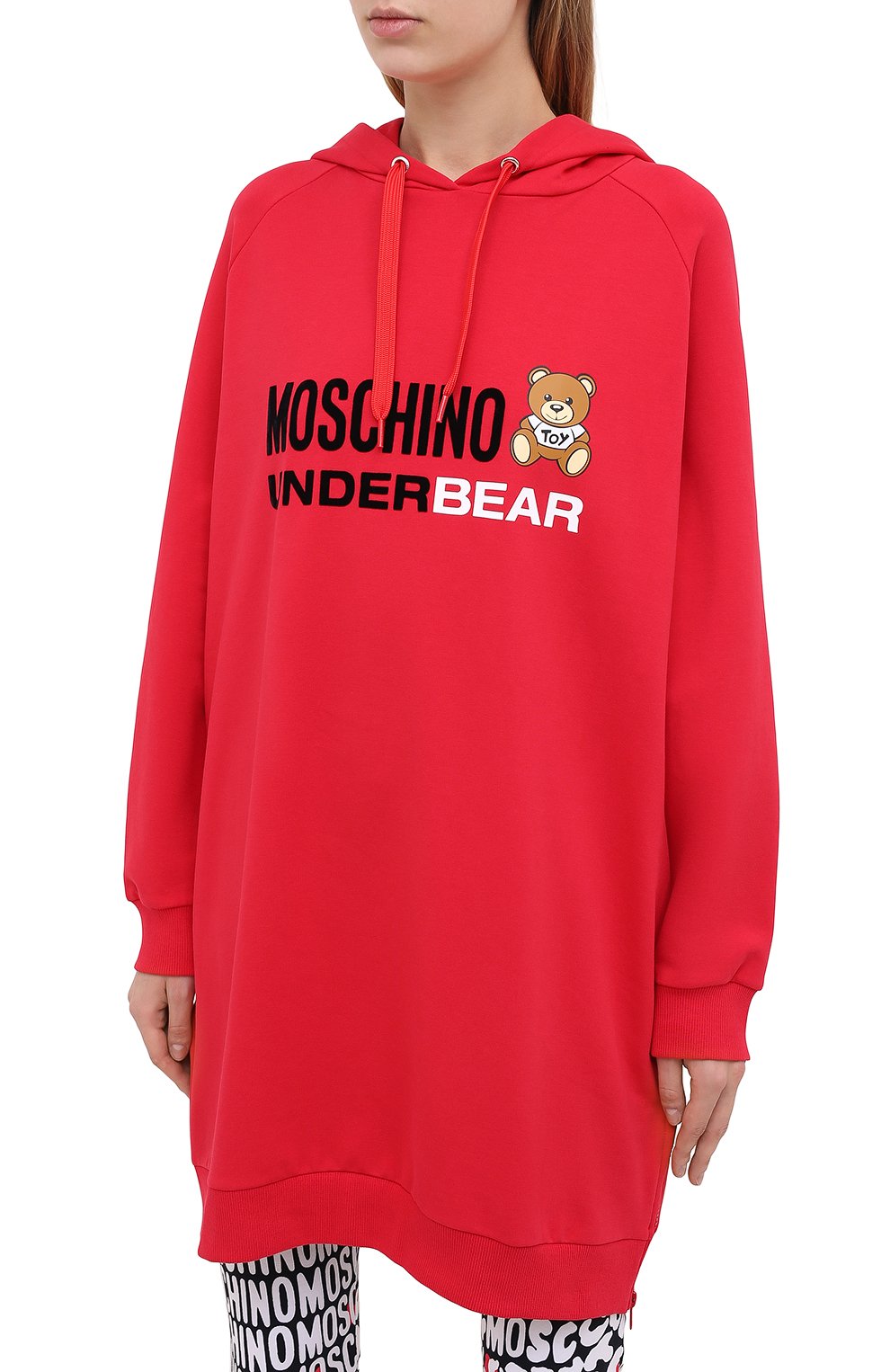 Хлопковое худи MOSCHINO, арт. A1724/9006, фото 3