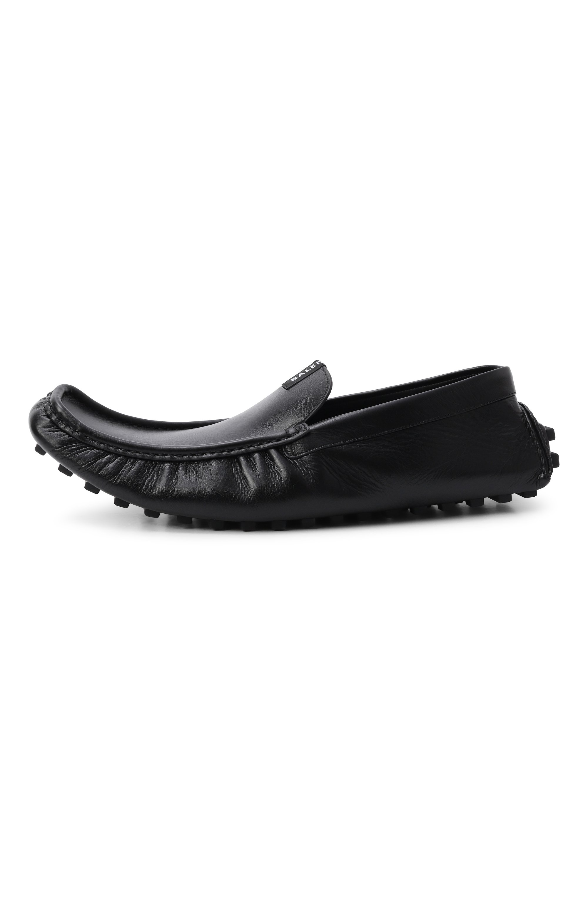 Кожаные мокасины portofino BALENCIAGA черного цвета по цене 104500 руб., арт. 861618/WB1B1, фото 3 Кожаные мокасины portofino BALENCIAGA, арт. 861618/WB1B1, фото 3