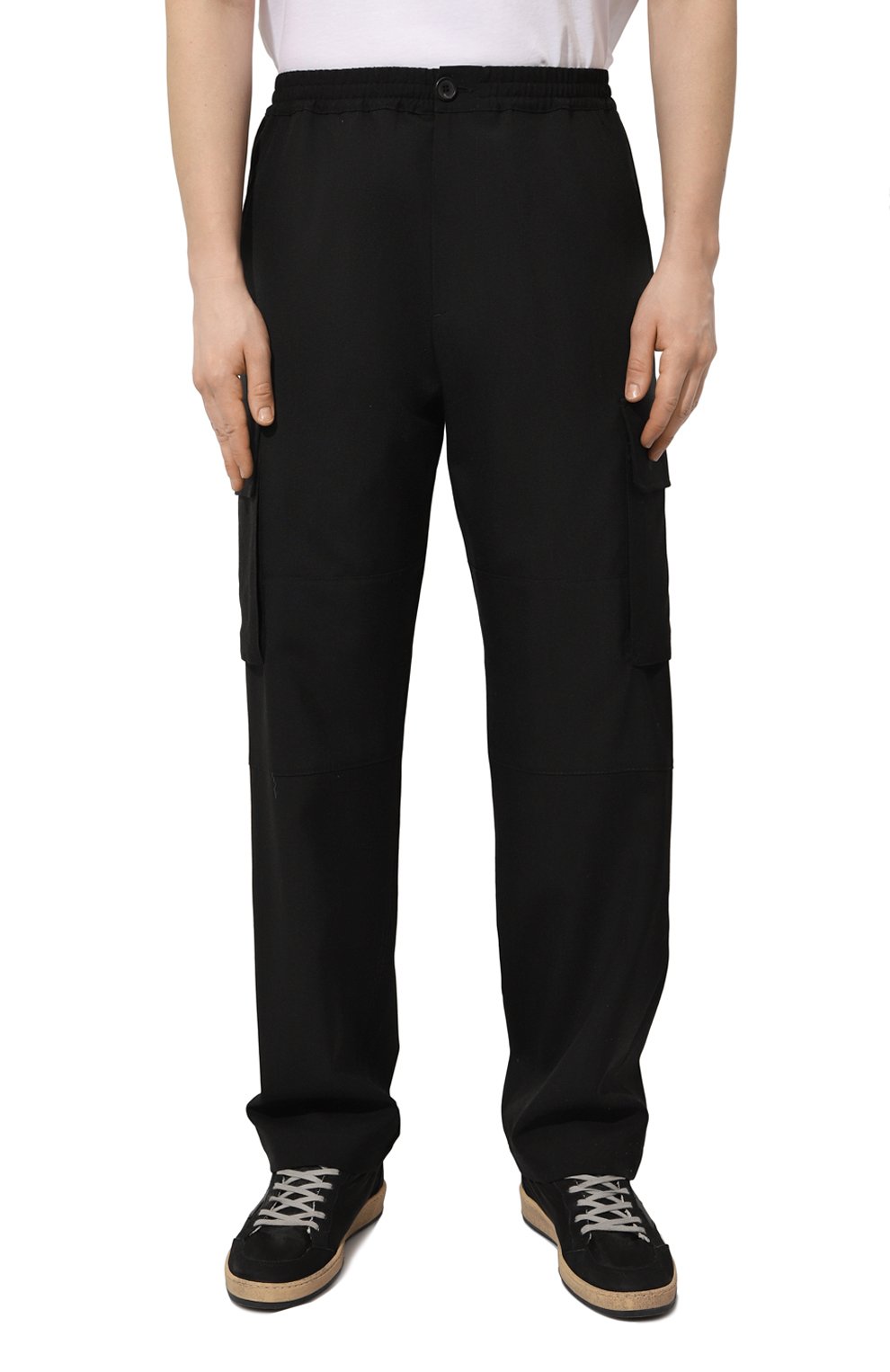 Шерстяные брюки-карго MARNI, арт. PUMU0207U2/TW839, фото 3