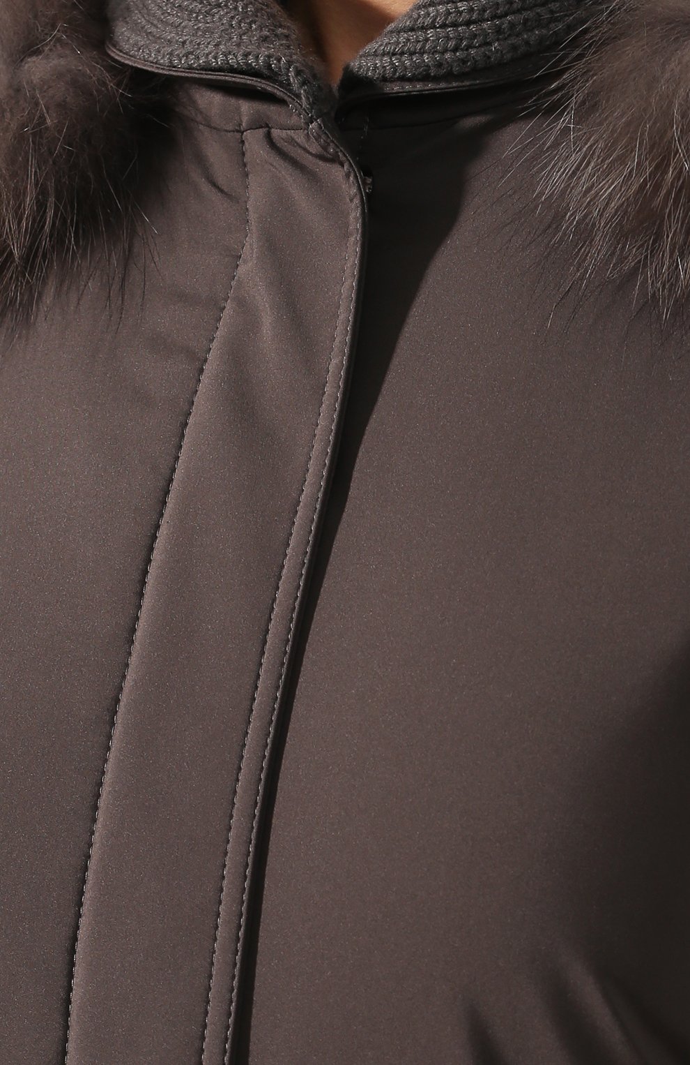 Парка с меховой отделкой LORO PIANA, арт. FAE5502, фото 5