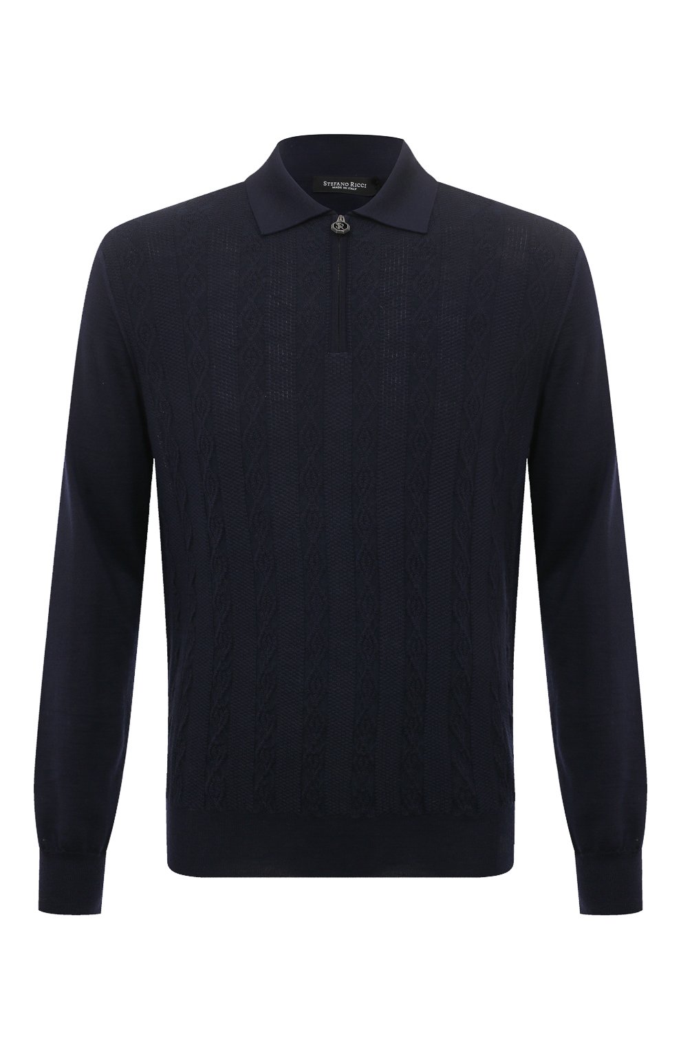 Поло из шерсти и шелка STEFANO RICCI, арт. KE08000P30/E23370, фото 1