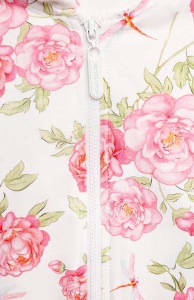 Хлопковая толстовка MONNALISA, арт. 397800, фото 3