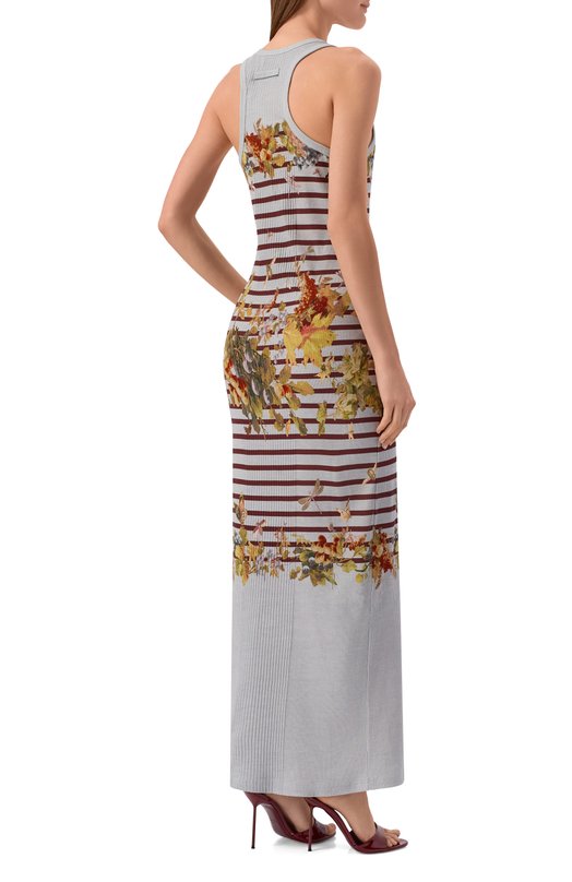 Хлопковое платье Jean Paul Gaultier 26/01-W-DR120/J041P Серый  26/01-W-DR120/J041P Фото 3
