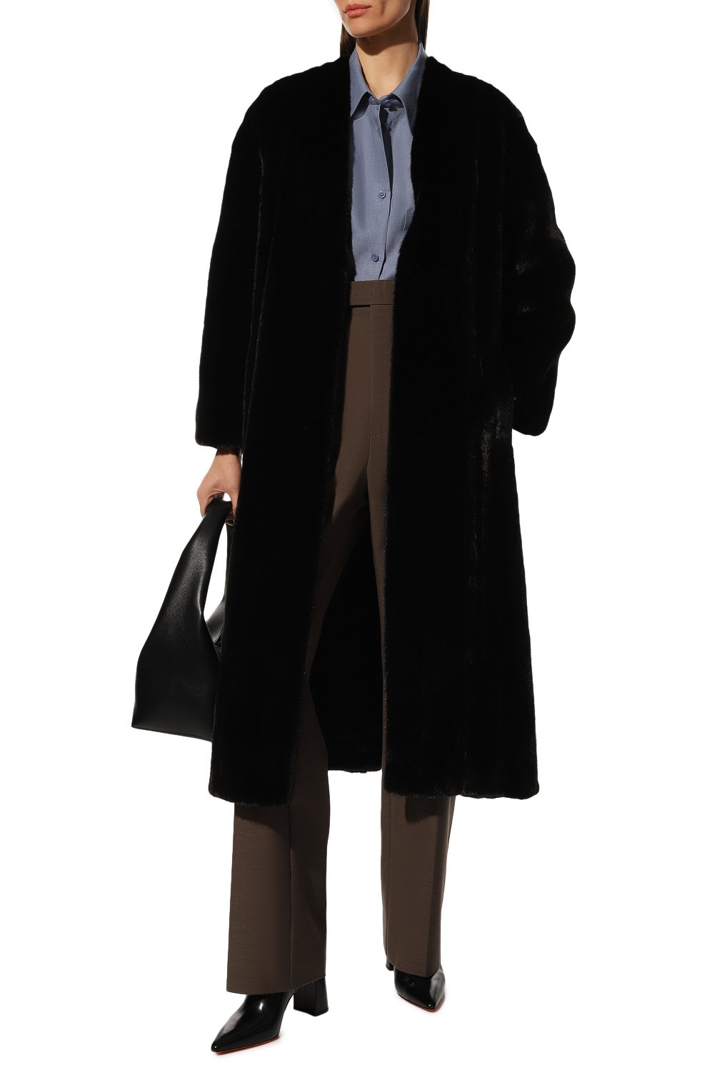 Шуба из меха норки GIULIA GURMAN, арт. J340125, фото 2