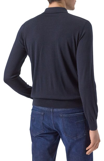 Поло из шерсти и шелка ZILLI, арт. KZP001M0230VGSS00, фото 4