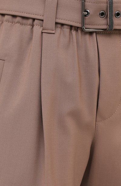 Шерстяные брюки BRUNELLO CUCINELLI, арт. MA105P7375, фото 5