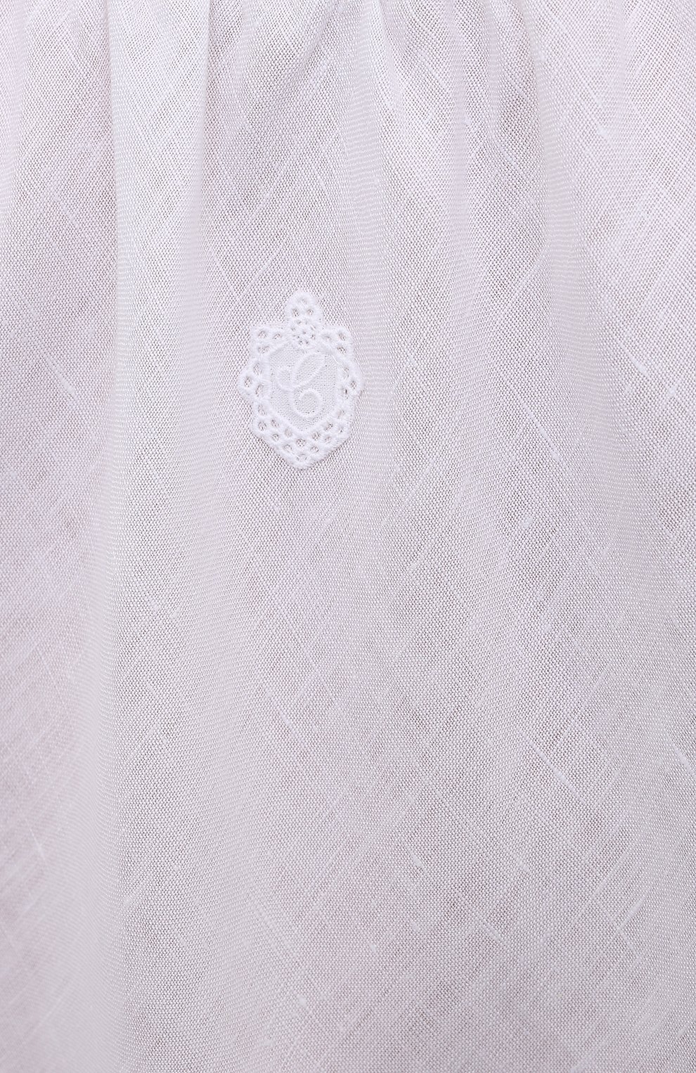 Льняная сорочка CELESTINE белого цвета по цене 19950 руб., арт. 30002681/CLAUDINE BD, фото 5 Льняная сорочка CELESTINE, арт. 30002681/CLAUDINE BD, фото 5