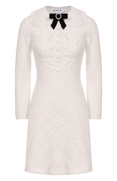 Женское хлопковое платье SELF-PORTRAIT, арт. AW25123SW
