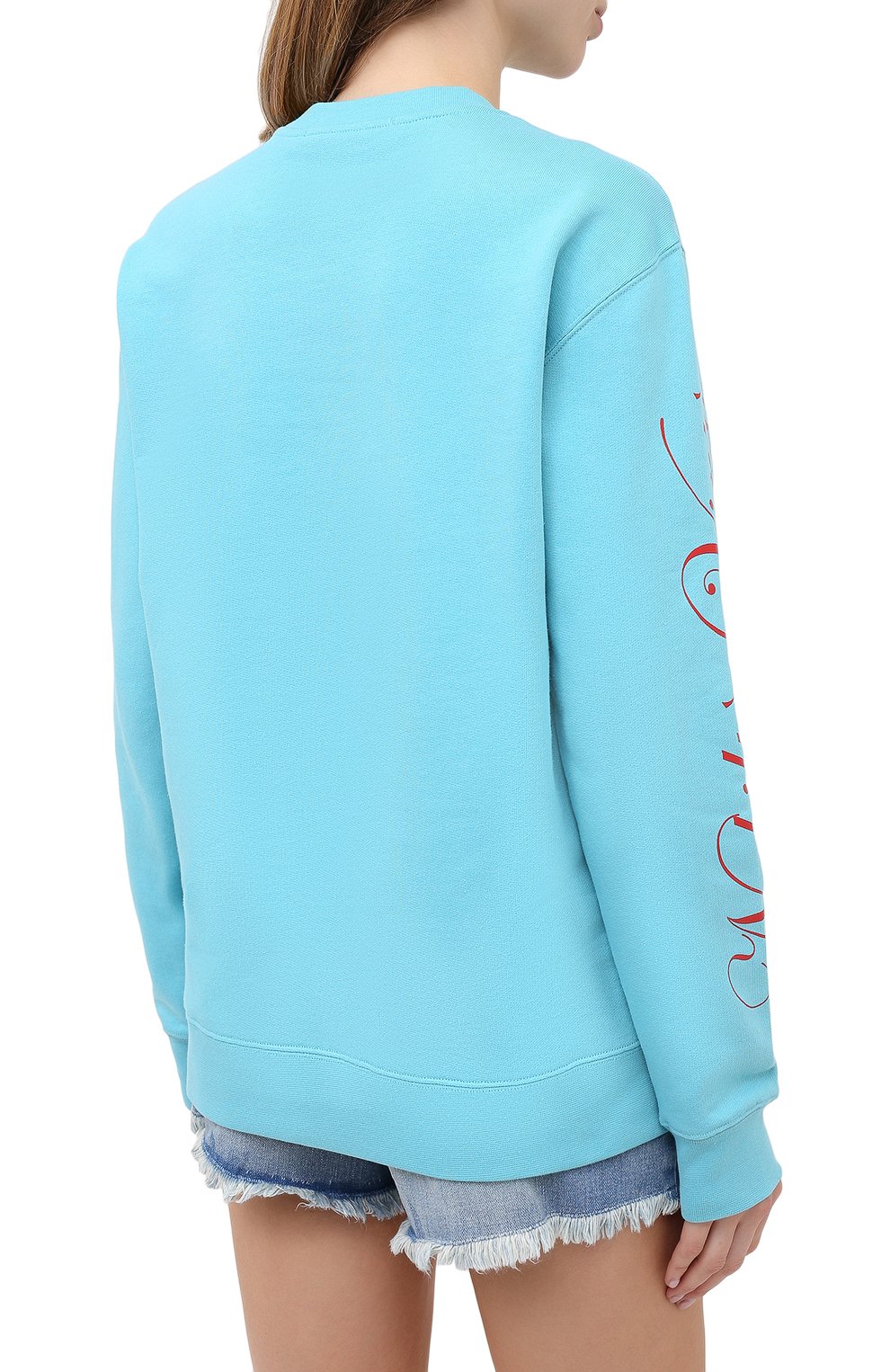 Хлопковый свитшот MSGM, арт. 2941MDM160 207799, фото 4