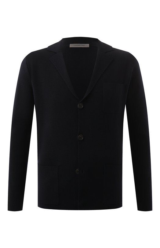 Шерстяной пиджак Corneliani 94M586-9425164 Синий 94M586-9425164