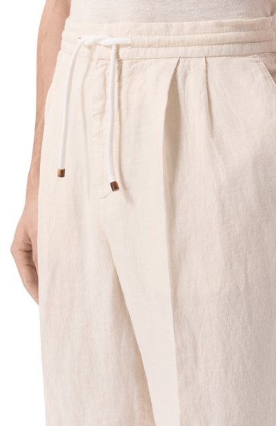 Льняные брюки BRUNELLO CUCINELLI, арт. M243DE1710, фото 5