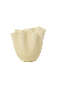 Ваза fazzoletto straw VENINI кремвого цвета, арт. F037000400000A45 | Фото 1 (Региональные ограничения белый список (Axapta Mercury): Не проставлено; Нос: Не проставлено; Коллекция: Fazzoletto; Ограничения доставки: fragile-2)