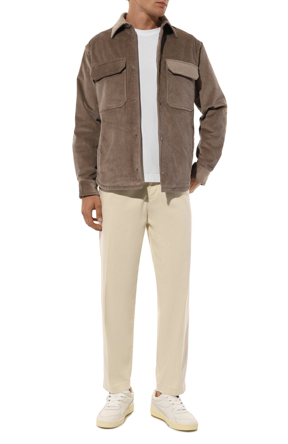 Кожаные кеды university PALM ANGELS, арт. PMIA078E23LEA0020101, фото 2