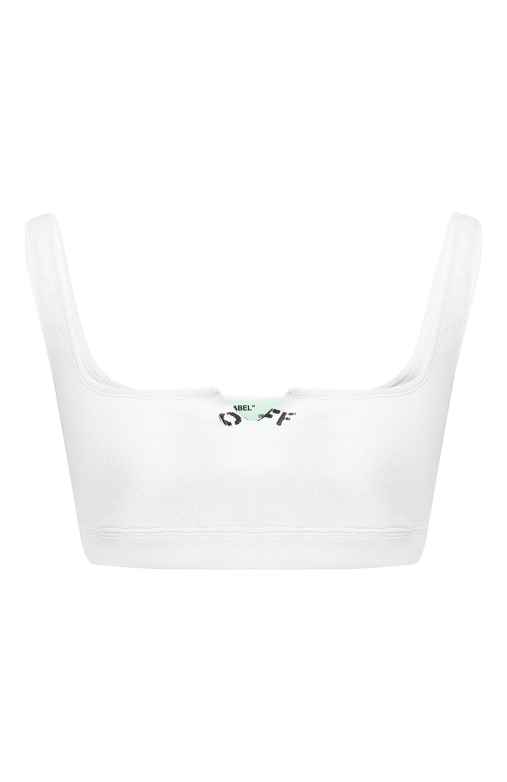 Хлопковый топ OFF-WHITE, арт. 0WAE004S191430490110, фото 1