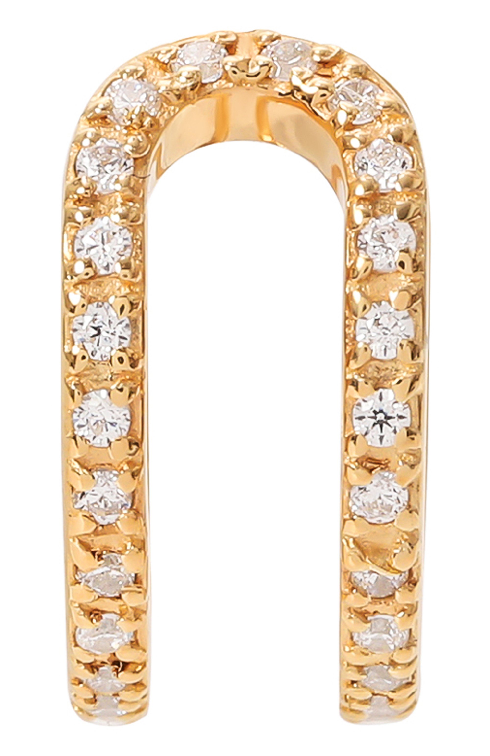 Кафф JEWLIA золотого цвета по цене 10000 руб., арт. JR-76П, фото 1 Кафф JEWLIA, арт. JR-76П, фото 1