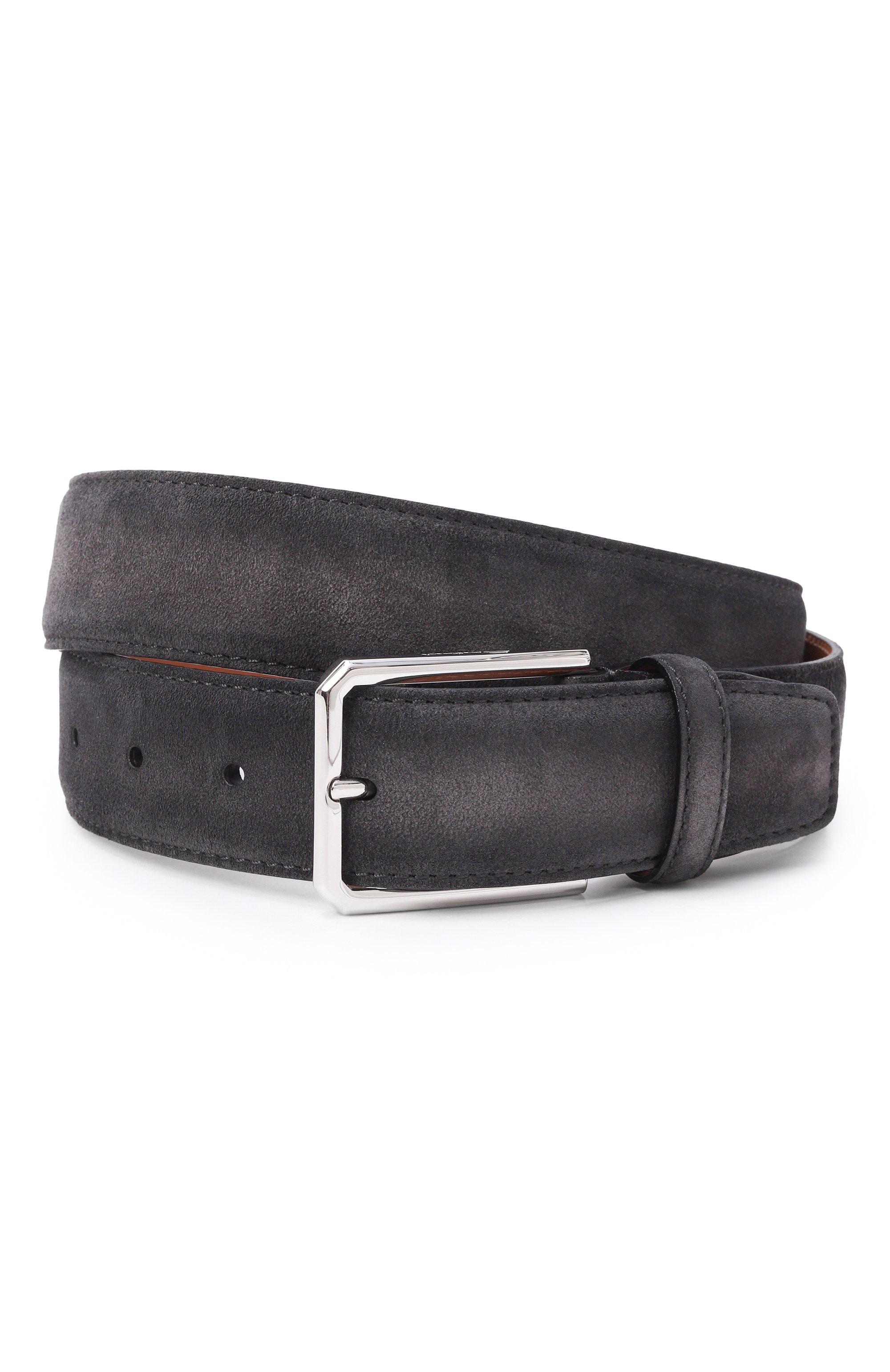 Замшевый ремень SANTONI, арт. CM35VC003B91EACD, фото 1